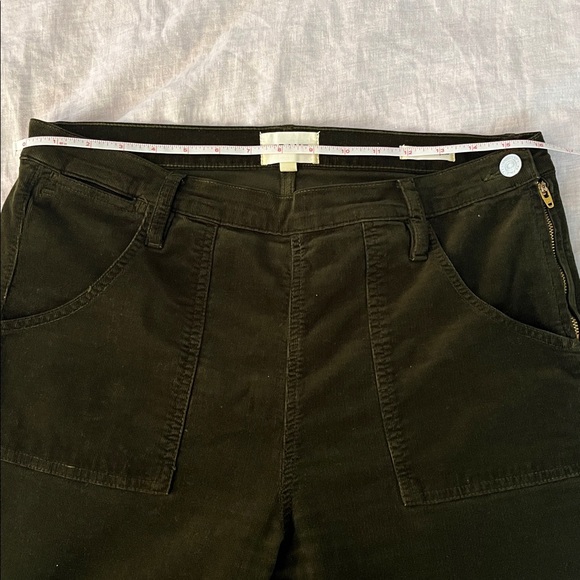 Frame Green Corduroy Le Flare Pants size 30 **altered** - Picture 12 of 12
